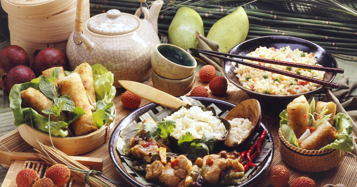 中国の伝統的な食事をとる人はやせている!?の写真