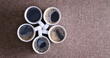 1日1-5杯のコーヒーで死亡率が下がるの写真